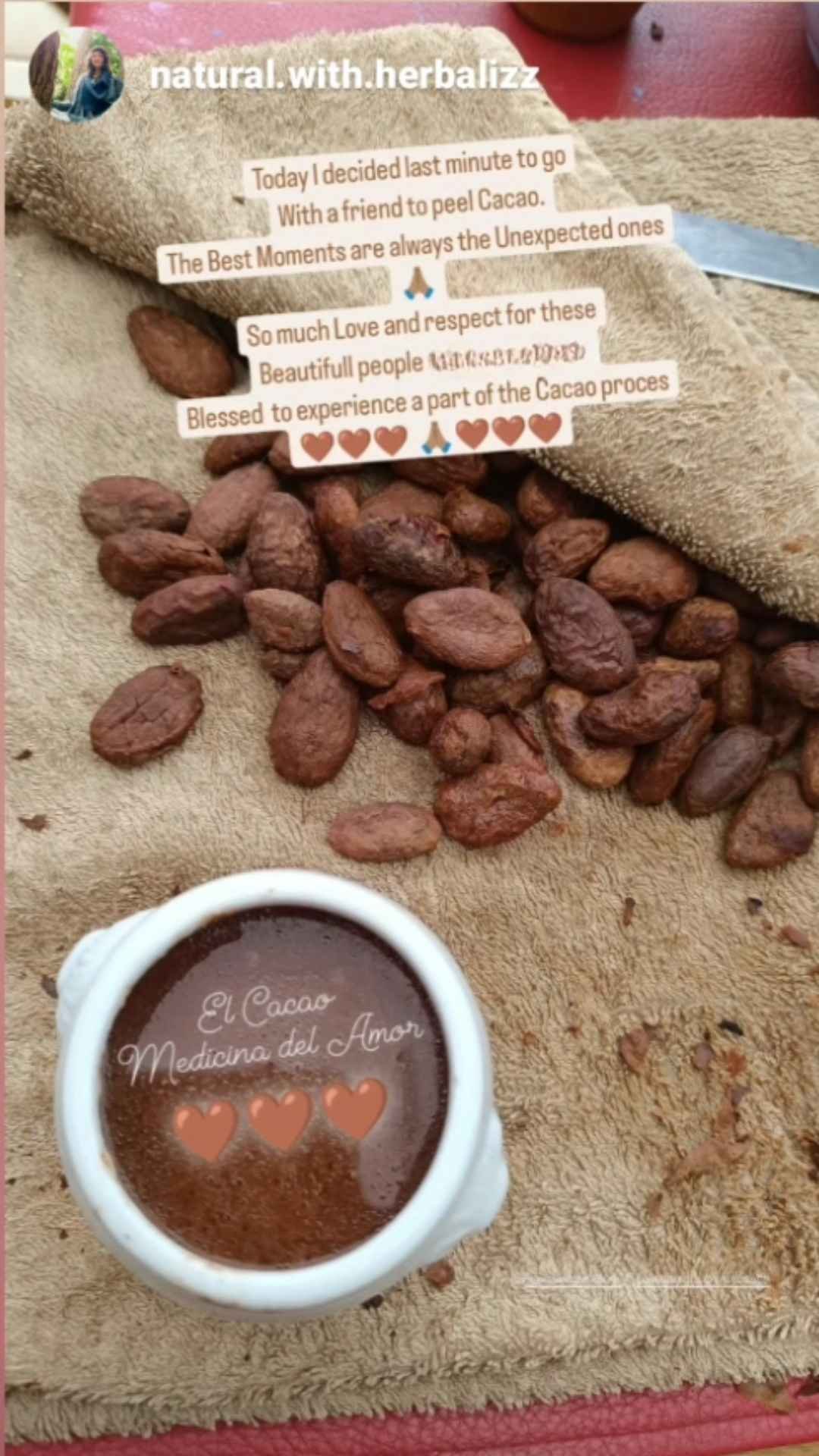 Cacaobonen klantmoment